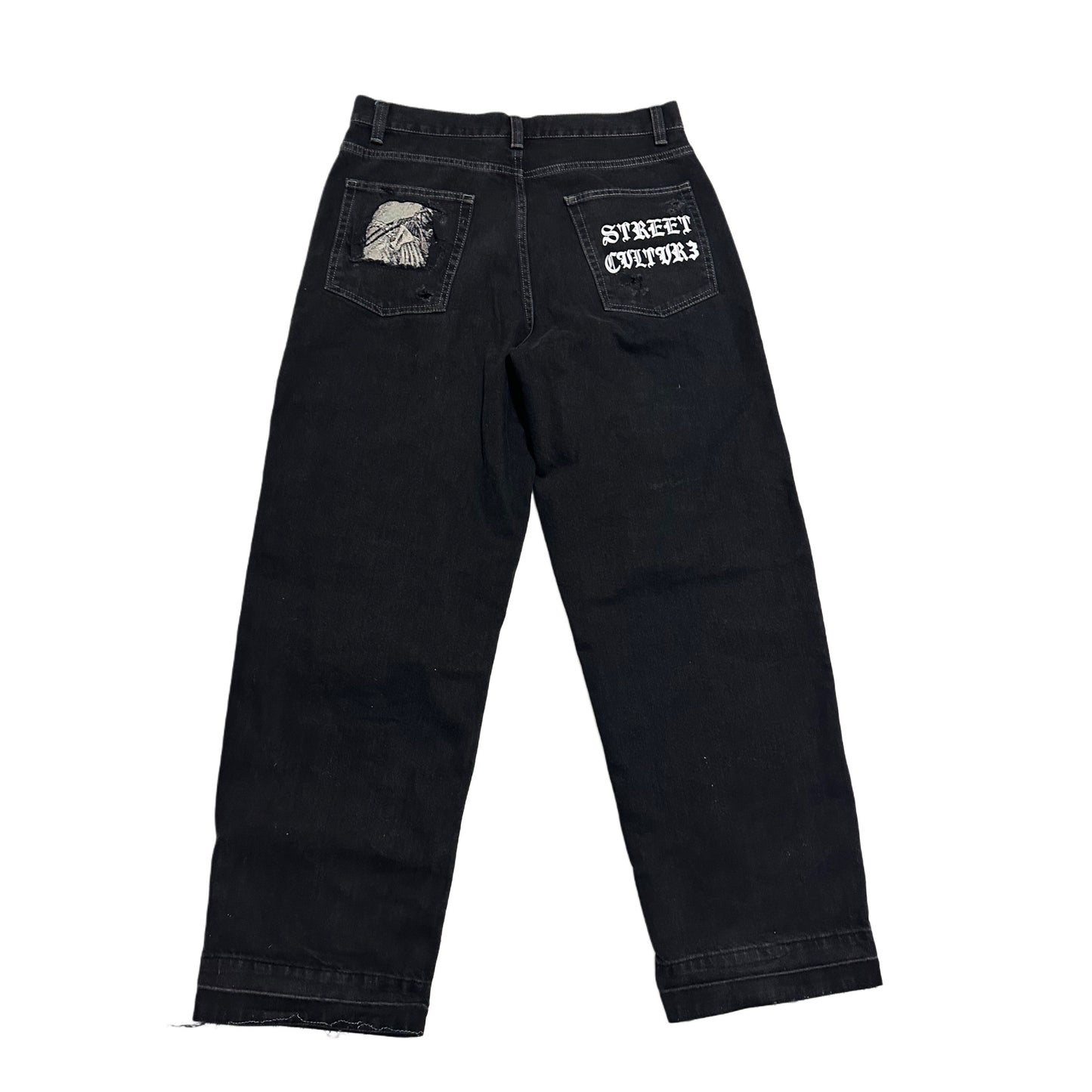 “Midnight ruins denim”