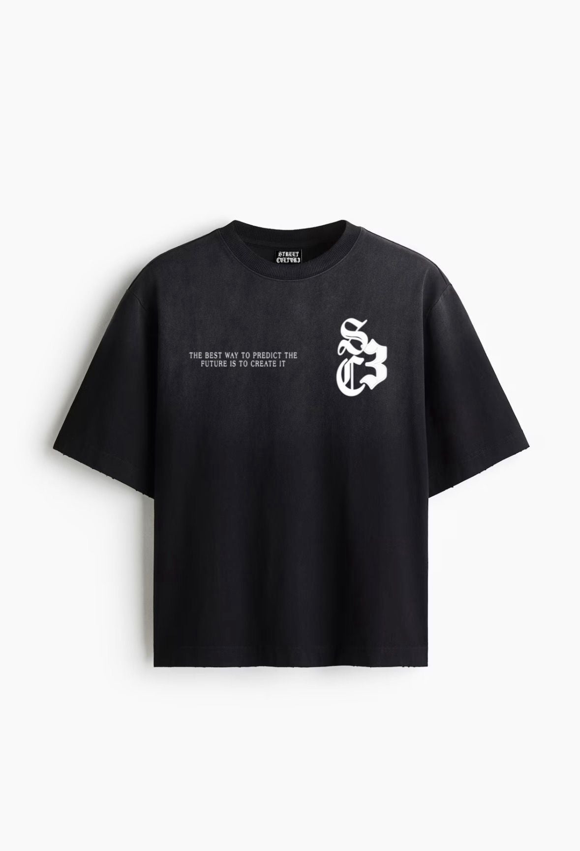 Street Cvltvr3 “Create the Future” OG Tee – Black