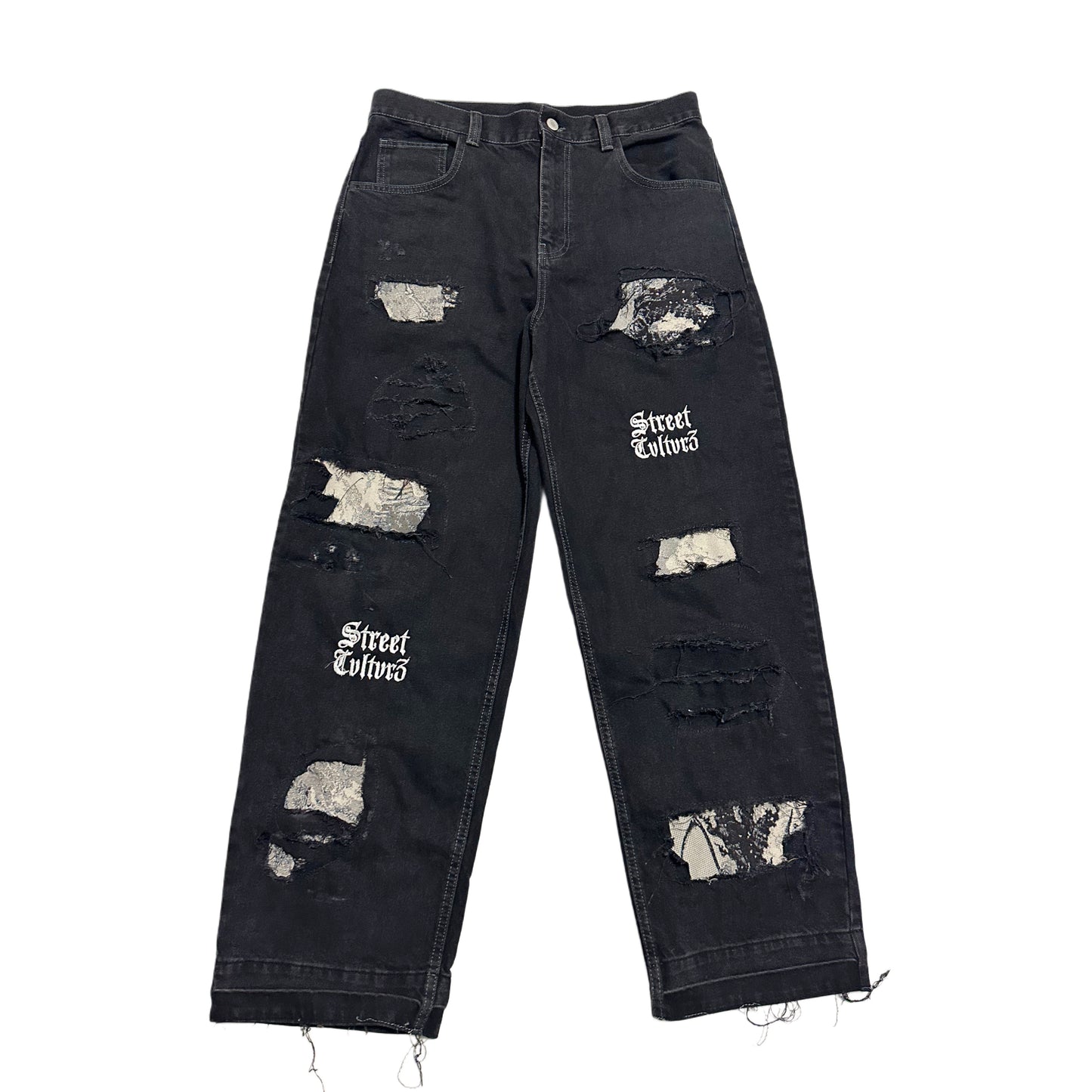 “Midnight ruins denim”