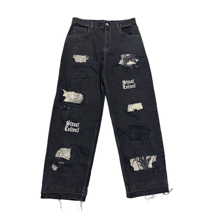 “Midnight ruins denim”