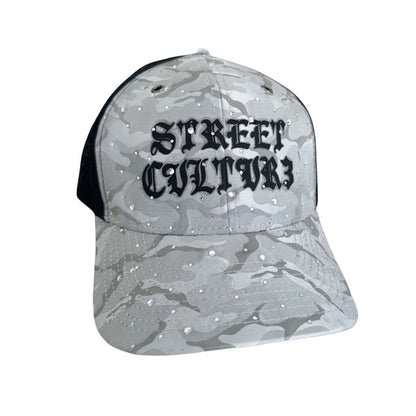 Street Cvltvr3 Gray Cammo Hat