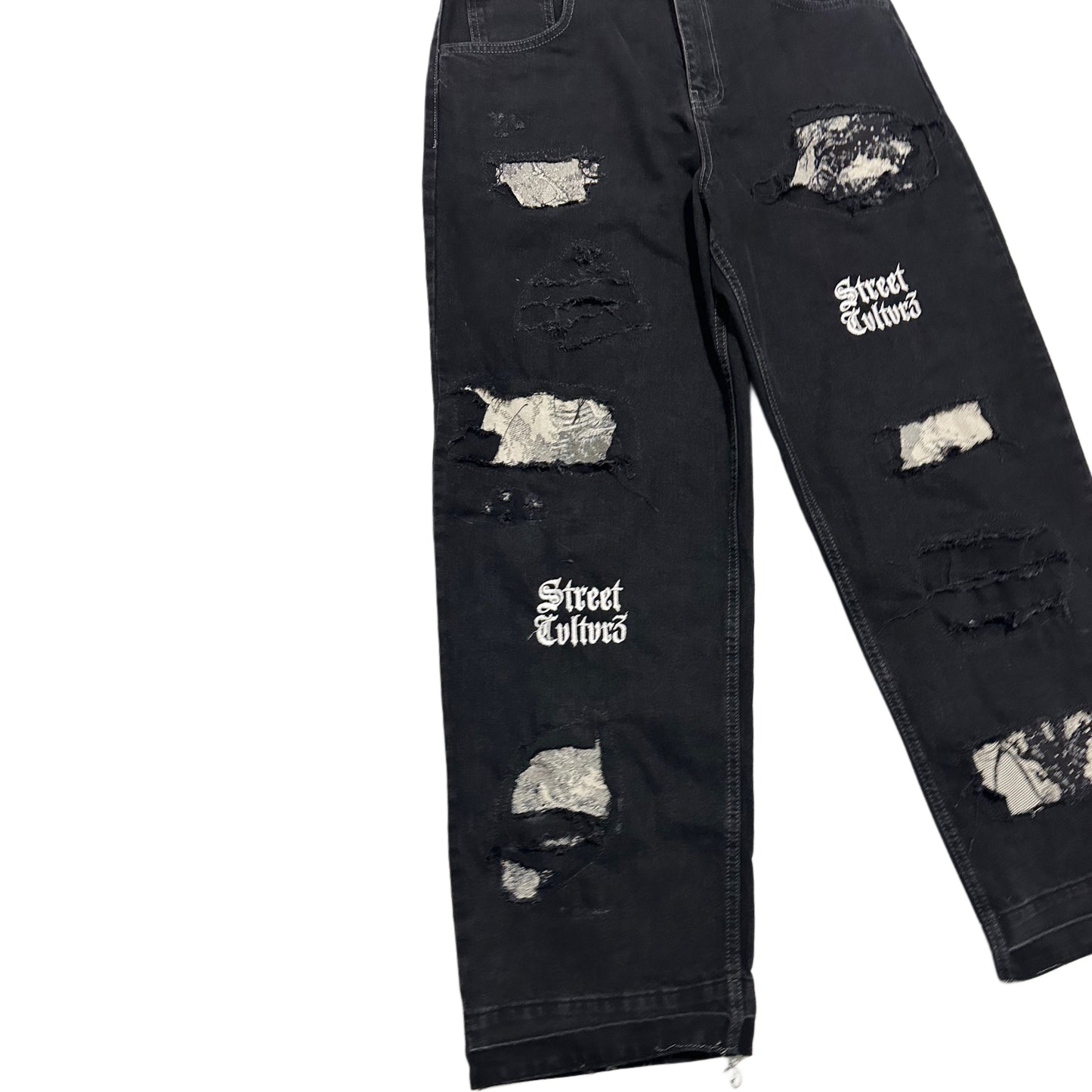 “Midnight ruins denim”