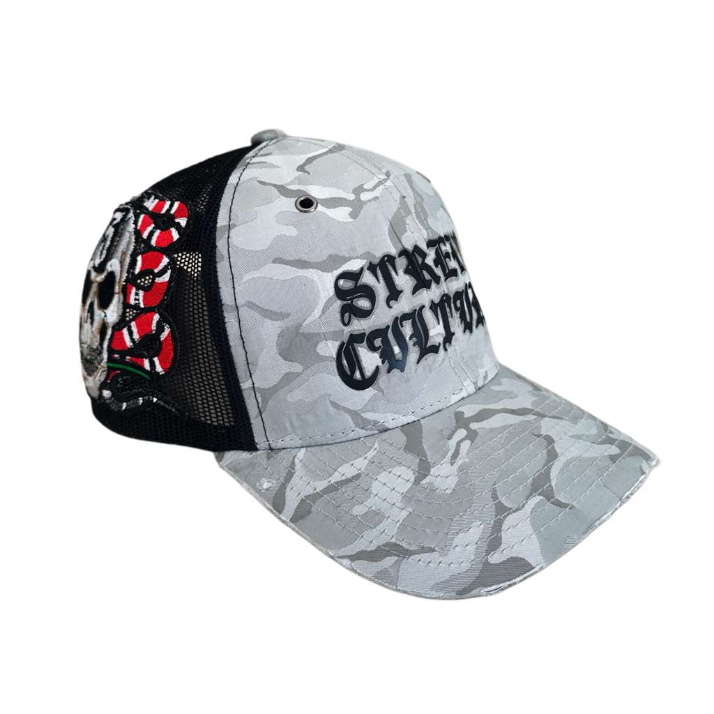 Street Cvltvr3 Gray Cammo Hat