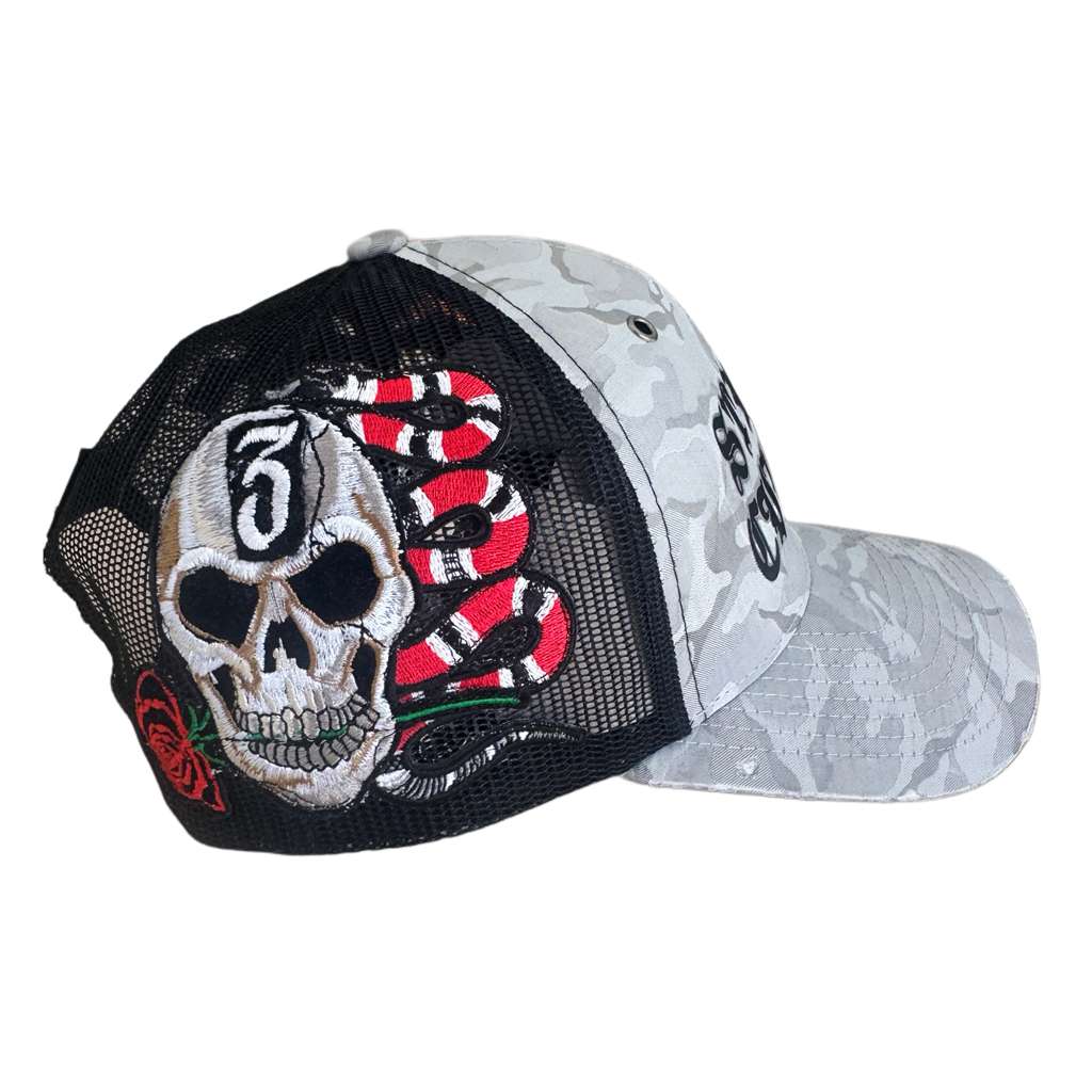 Street Cvltvr3 Gray Cammo Hat