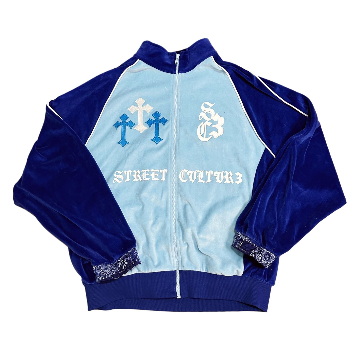 “Street Cvltvr3 Virgen Varsity Jacket – Limited Edition”