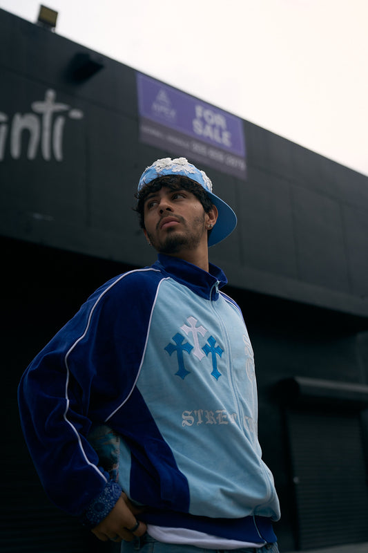 “Street Cvltvr3 Virgen Varsity Jacket – Limited Edition”