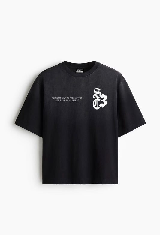 Street Cvltvr3 “Create the Future” OG Tee – Black