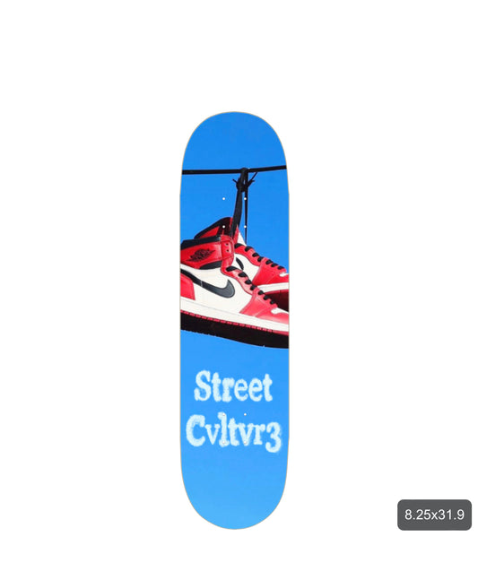 TABLA DE PATINETA SNEAKER HEAD 8.25